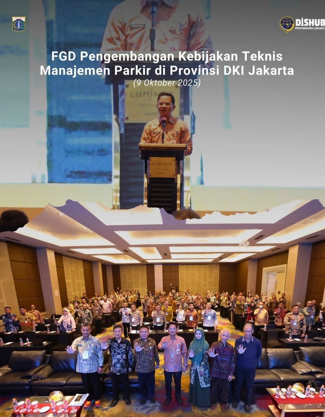 FGD Pengembangan Kebijakan Teknis Manajemen Parkir di Provinsi DKI Jakarta